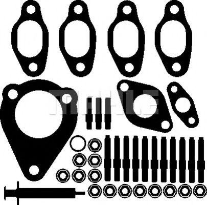 Монтажный комплект, компрессор MAHLE ORIGINAL 030 TA 15387 000