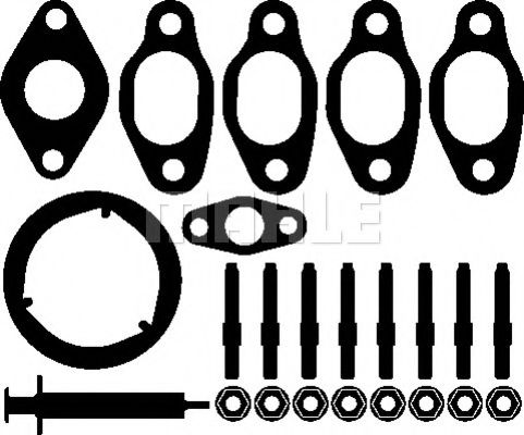 Монтажный комплект, компрессор MAHLE ORIGINAL 030 TA 16065 000