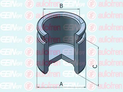 Поршень, корпус скобы тормоза AUTOFREN SEINSA D025462