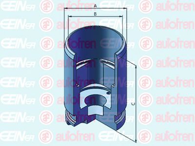 Поршень, корпус скобы тормоза AUTOFREN SEINSA D025492