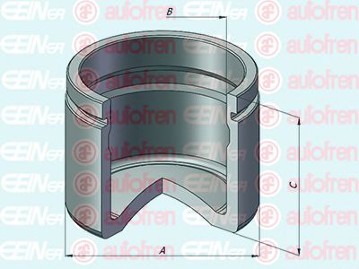 Поршень, корпус скобы тормоза AUTOFREN SEINSA D025495