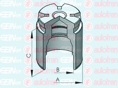 Поршень, корпус скобы тормоза AUTOFREN SEINSA D025530