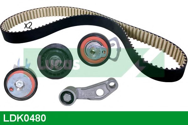 Комплект ремня ГРМ LUCAS ENGINE DRIVE LDK0480