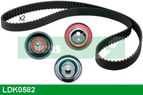 Комплект ремня ГРМ LUCAS ENGINE DRIVE LDK0582