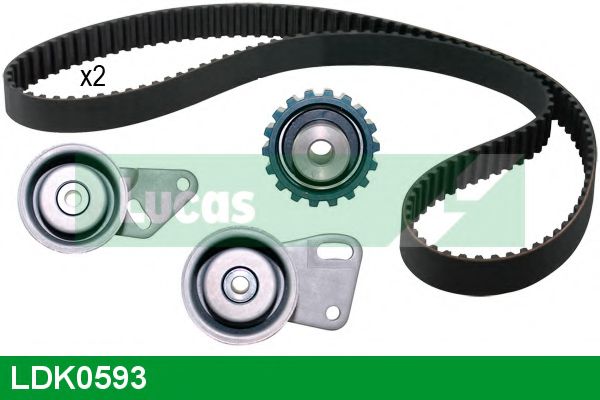 Комплект ремня ГРМ LUCAS ENGINE DRIVE LDK0593