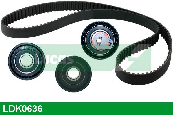 Комплект ремня ГРМ LUCAS ENGINE DRIVE LDK0636