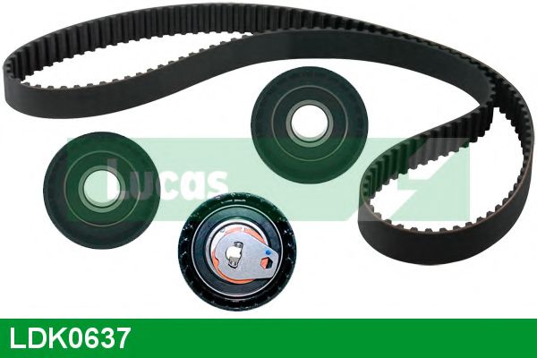 Комплект ремня ГРМ LUCAS ENGINE DRIVE LDK0637