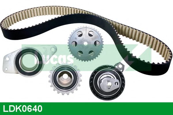 Комплект ремня ГРМ LUCAS ENGINE DRIVE LDK0640