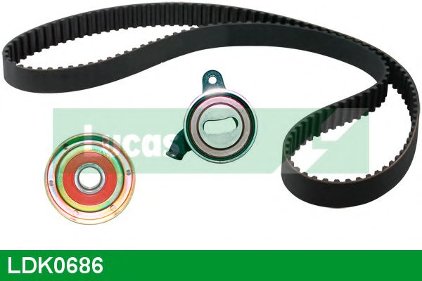 Комплект ремня ГРМ LUCAS ENGINE DRIVE LDK0686