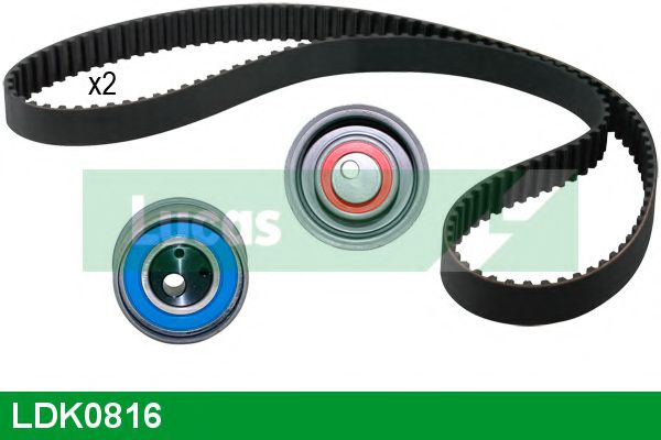Комплект ремня ГРМ LUCAS ENGINE DRIVE LDK0816
