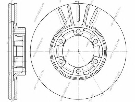 Тормозной диск NPS M330I21