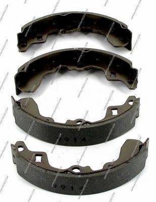 Комплект тормозных колодок NPS 8879