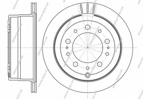Тормозной диск NPS 4243160280