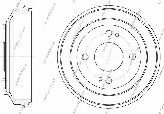 Тормозной барабан NPS H340A00