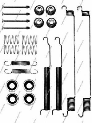 Комплектующие, тормозная колодка NPS N351N02