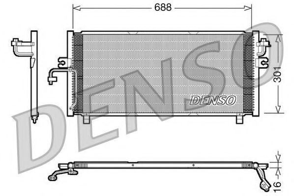 Конденсатор, кондиционер NPS DCN46004