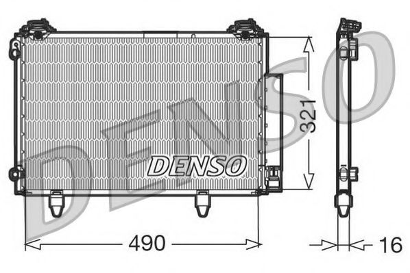 Конденсатор, кондиционер NPS DCN50002