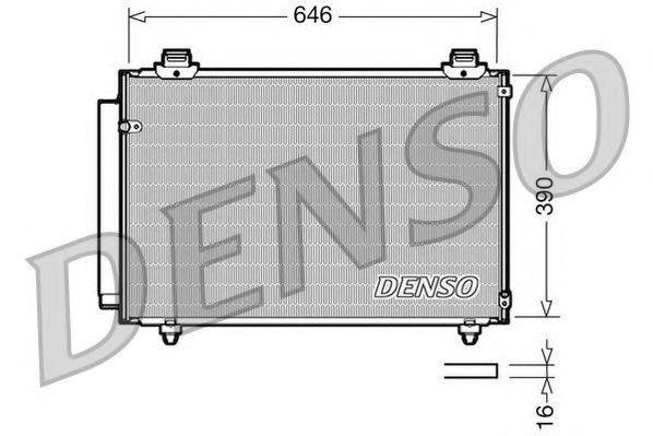 Конденсатор, кондиционер NPS DCN50035