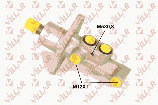 Главный тормозной цилиндр VILLAR 621.2310