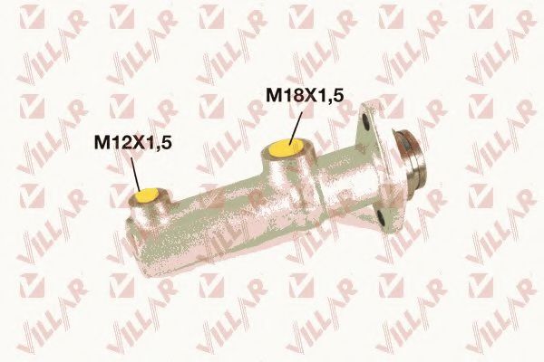 Главный тормозной цилиндр VILLAR 621.3039