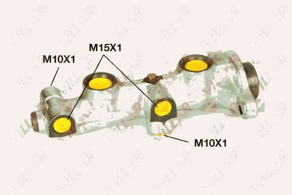 Главный тормозной цилиндр VILLAR 621.3448