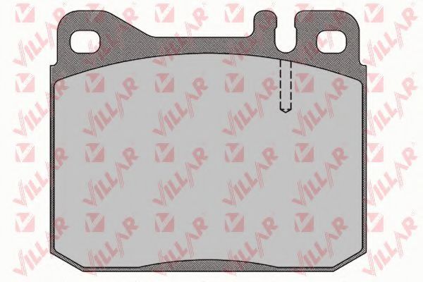 Комплект тормозных колодок, дисковый тормоз VILLAR 626.0141