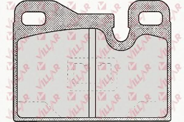 Комплект тормозных колодок, дисковый тормоз RHIAG 40420