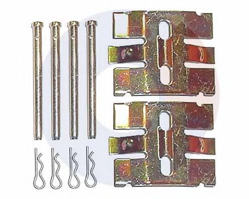 Комплектующие, колодки дискового тормоза CARRAB BRAKE PARTS 2030