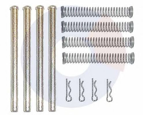 Комплектующие, колодки дискового тормоза OJD (QUICK BRAKE) 1128