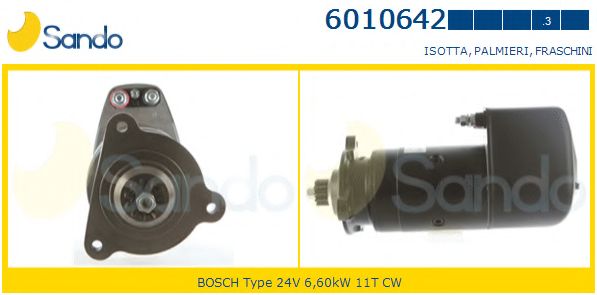 Стартер SANDO 6010642.3