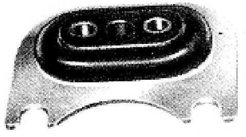 Подвеска, двигатель Metalcaucho 00403