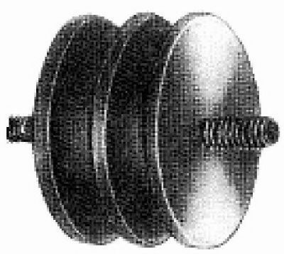 Подвеска, двигатель Metalcaucho 00404