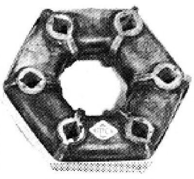 Шарнир, продольный вал Metalcaucho 00509