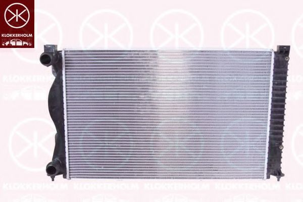 Радиатор, охлаждение двигателя KLOKKERHOLM 0031302233