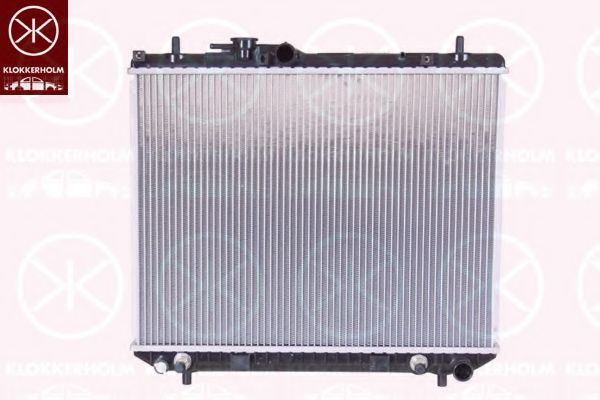 Радиатор, охлаждение двигателя KLOKKERHOLM 1240302044