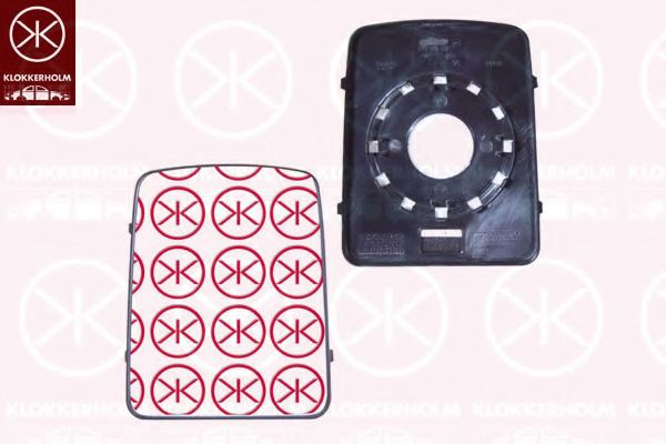 Зеркальное стекло, наружное зеркало KLOKKERHOLM 50881061