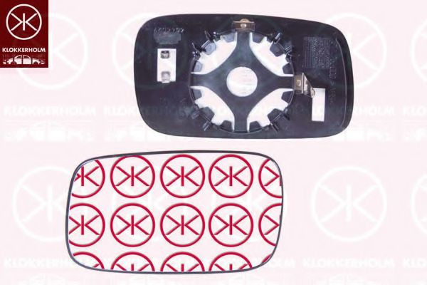 Зеркальное стекло, наружное зеркало KLOKKERHOLM 65261061