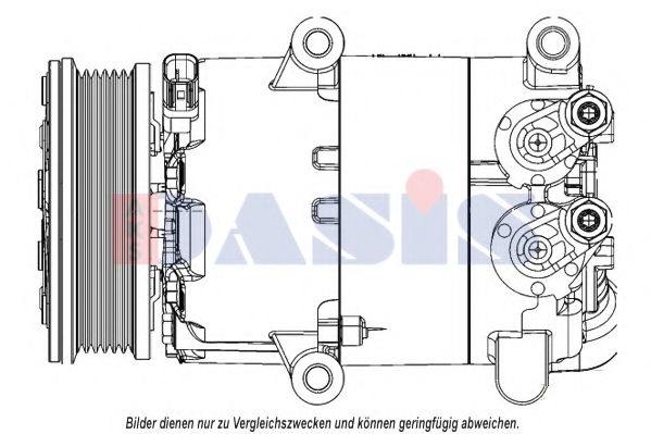 Компрессор, кондиционер AKS DASIS 852745N