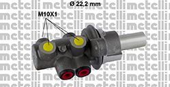 Главный тормозной цилиндр METELLI 05-0807