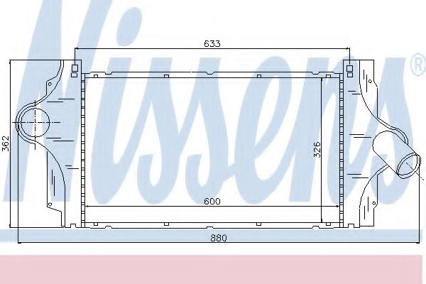 Интеркулер NISSENS 96792