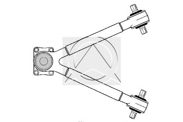 Рычаг независимой подвески колеса, подвеска колеса SIDEM 20042