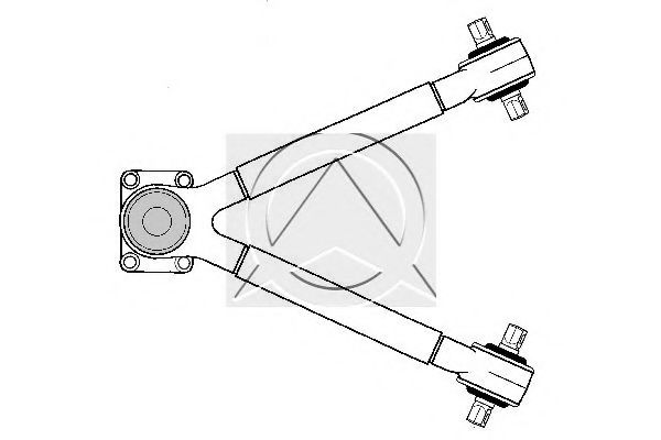 Рычаг независимой подвески колеса, подвеска колеса SIDEM 44048