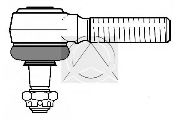 Наконечник поперечной рулевой тяги SIDEM 500135