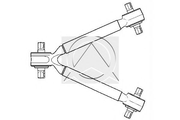 Рычаг независимой подвески колеса, подвеска колеса SIDEM 50345
