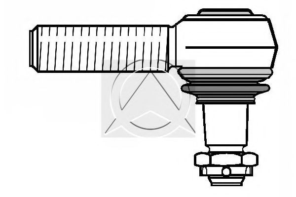 Наконечник поперечной рулевой тяги SIDEM 62437