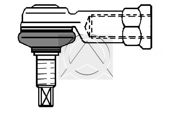 Шаровая головка, система тяг и рычагов SIDEM 681930