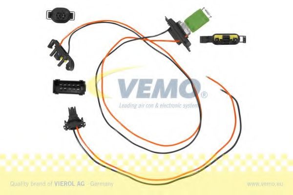 Дополнительный резистор, электромотор - вентилятор радиатора VEMO V46-79-0014
