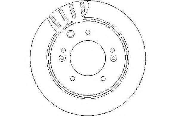 Тормозной диск NATIONAL NBD1620