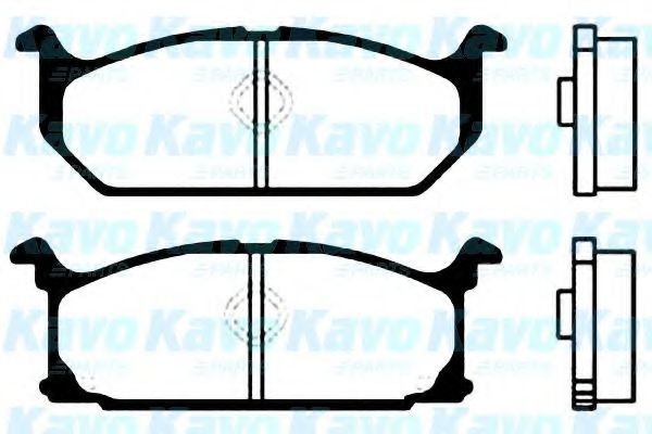 Комплект тормозных колодок, дисковый тормоз KAVO PARTS BP-8502