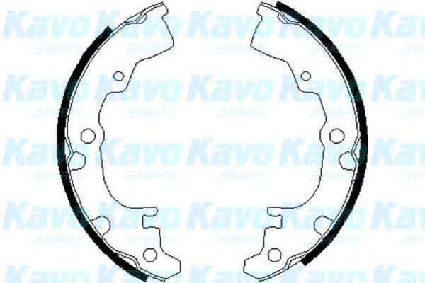 Комплект тормозных колодок KAVO PARTS BS-1901